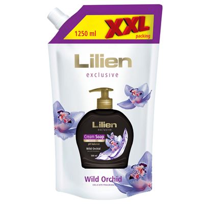 Mydlo Lilien Doypack Wild Orchid 1,25L - náplň                                  