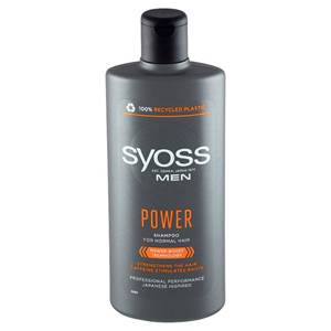 Syoss men šampón na vlasy power pre normálne vlasy 440 ml                       