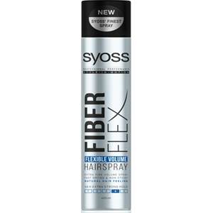 Fiber Flex flexibel volume 4 extra strong lak na vlasy Syoss 400ml              