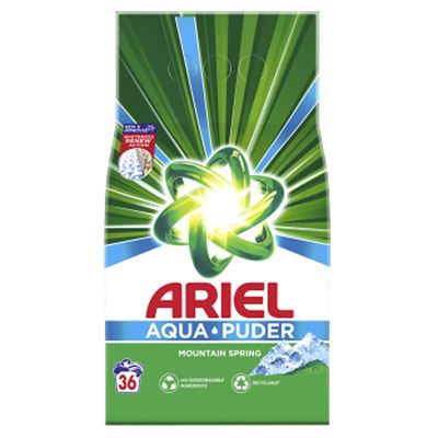 Ariel prací prášok 2,34kg Mountain Spring 36 praní                              