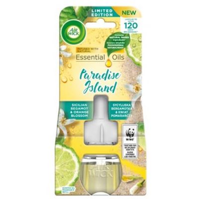 Air Wick náplň 19 ml Paradise Island Bergamot&Orange                            