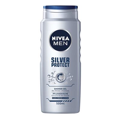 NIVEA MEN Silver Protect Shower Gel 500 ml                                      
