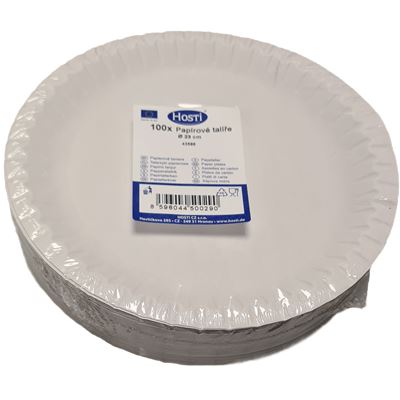 Tanier 23cm 100ks papier                                                        