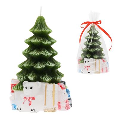 Sviečka strom s vianočnými darčekmi 95*150                                      