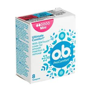 o.b. ProComfort Mini 8ks dámskych hygienických tampónov                         