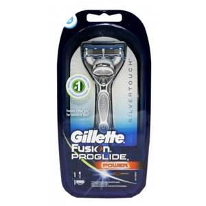 Gillette Fusion ProGlide Power Silvertouch strojček +1náhrada                   