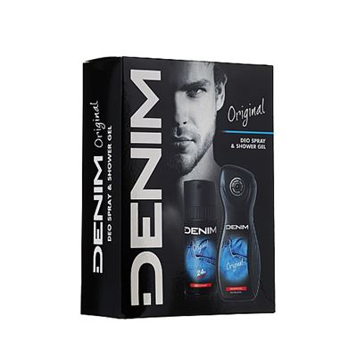 Denim Original sprchový gél 250 ml + deospray 150 ml darčeková sada             