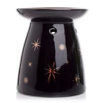 AROMALAMPA PORCELÁN čierna,biela                                                