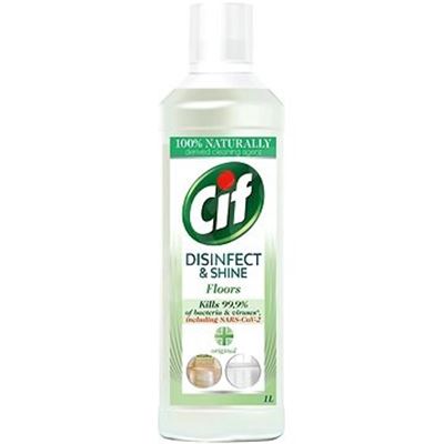 Cif dezinfekcia a lesk na podlahy 1L aj proti sars-cov-2                        