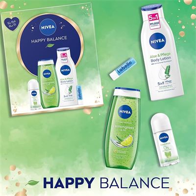 Nivea darčeková kazeta happy balance                                            