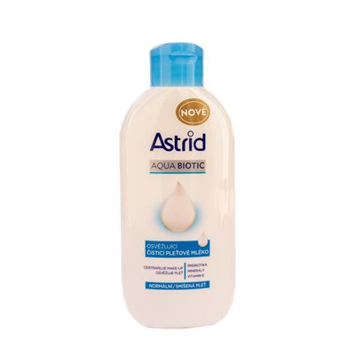 Astrid Aqua BIOTIC - Osviežujúce čistiace pleťové mlieko - 200ml                