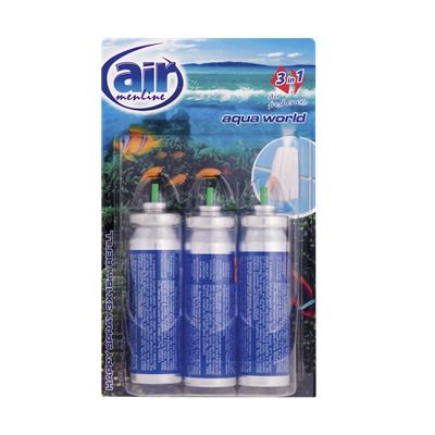 Air Menline Marine happy náhradne náplne do osviežovača 3x15ml                  