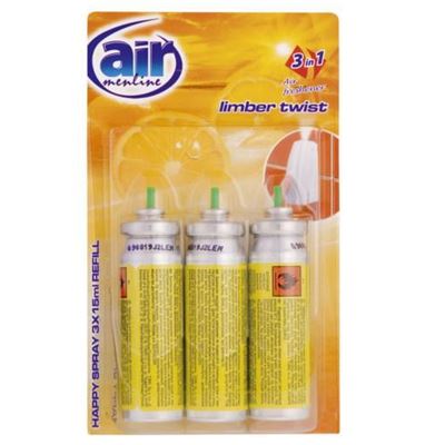 Air happy náplň Limber twist lemon 3x15ml                                       