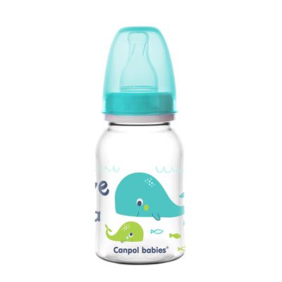 Canpol bábätká úzka flaša LOVE & SEA 120ml                                      