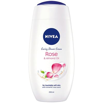 Nivea Rose & Almond oil Sprchový gél 250 ml                                     