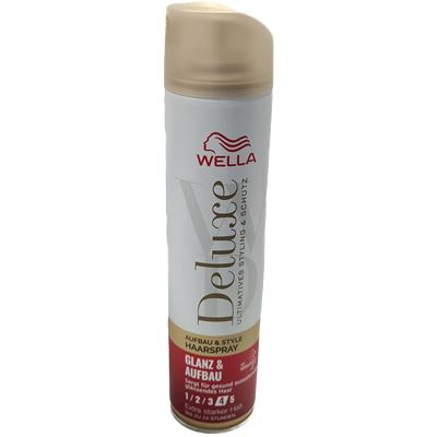 WELLA deluxe Lak na vlasy 4 Glanz & Aufbau 250 ml                               