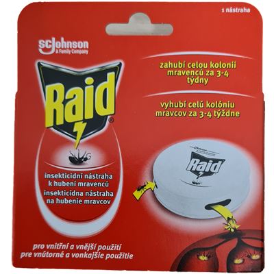 Raid Insekticídna nástraha na hubenie mravcov 1 ks 10 ml                        