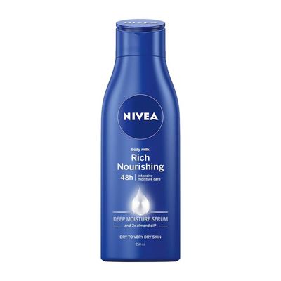 Nivea Creme Care Body Milk Ošetrujúce čistiace mlieko 250ml                     