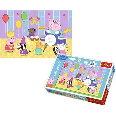 Trefl puzzle Peppa Pig 60 dielikov vek 4+, 33*22 cm                             