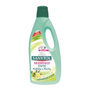 Sanytol Dezinfekcia univerzálny čistič na podlahy Citrón & Olivové lístky 1L    