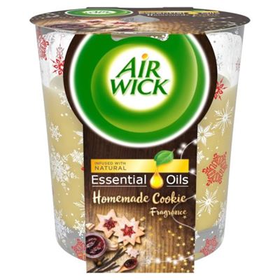 Sviečka Airwick 105g warm vanilla - vôňa vanilkového pečiva                     
