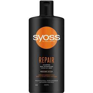 syoss šampón 440ml repair/ na poškodené vlasy, znižuje vypadávanie o 90%        