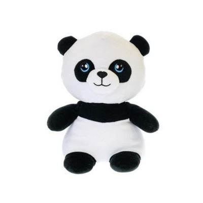 Panda plyšová 15cm spandex 0m+ v sáčku                                          