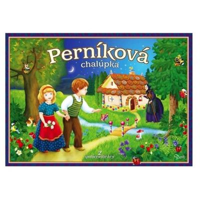 Perníková chalúpka 2 společenské hry v krabici 34x25x4cm SK                     