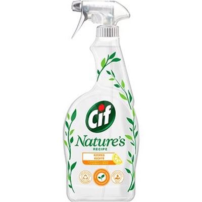 CIF Nature sprej kuchyňa 750 ml, Ekologický čistiaci prostriedok                