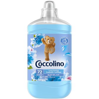 Coccolino  Blue Splash koncentrovaná aviváž 72 dávok 1,8 L                      