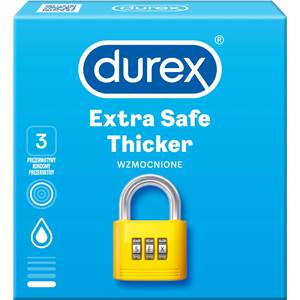 durex pánska ochrana extra safe Thicker zosilnená hrúbka, viac lubrikantu 3ks   