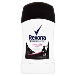 Rexona Invisible Pure tuhý antiperspirant 40 ml                                 
