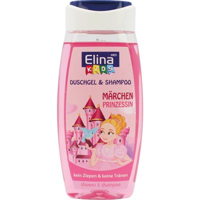 Elina kids 2v1 sprchový gél & šampón 250ml märchen prinzessin                   