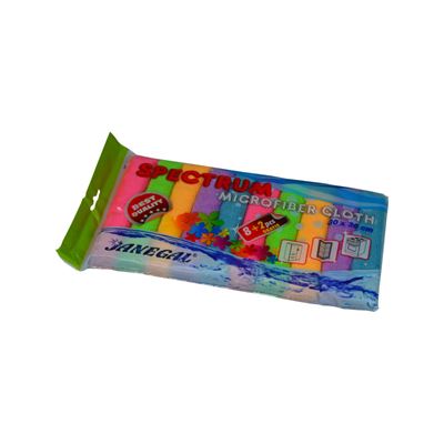 Mikroutierky SPECTRUM 30x30cm 8+2ks JANEGAL                                     