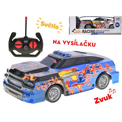 Auto závodné 20 cm diaľkové ovládanie 27MHz    114                              
