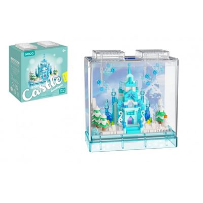 Stavebnica mini KOCO Zimný hrad plast 381ks v krabici                           