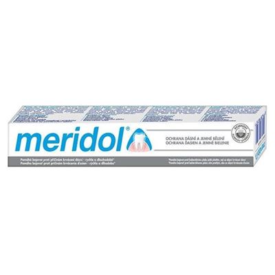 meridol zubná pasta jemné bielenie a ochrana ďasien 75 ml                       