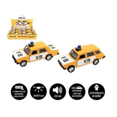 Policajné auto VB kov/plast 12cm 231                                            