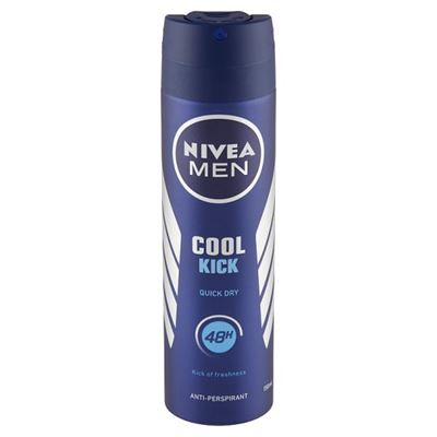 Nivea Men Cool Kick Antiperspirant Spray 150 ml                                 