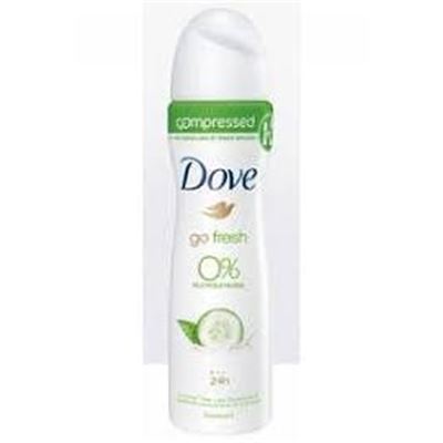 DOVE 75ML DEODORANT SPRAY GO FRESH COMPRESSED                                   