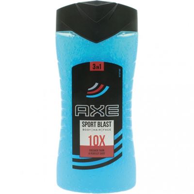 Axe sprchovací gél 250 ml sport blast 3 in 1                                    