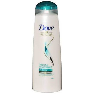 Dove Daily Moisture 2v1 šampón a kondiocionér na vlasy 250 ml                   