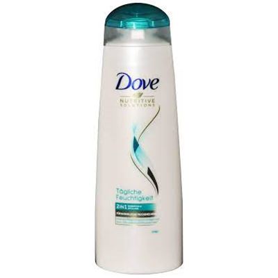 Dove Daily Moisture 2v1 šampón a kondiocionér na vlasy 250 ml                   