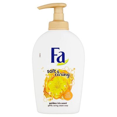 Fa krémové mydlo Soft & Caring Golden Iris Scent 250 ml                         