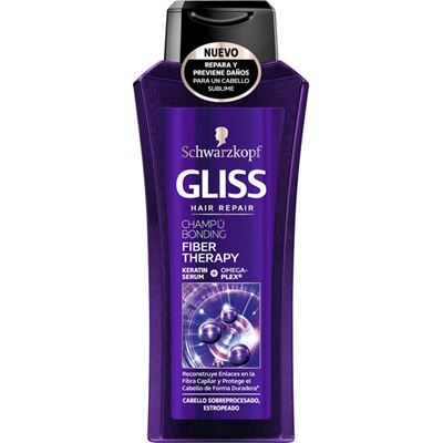 Gliss Kur Fiber Therapy šampón na nadmerne namáhané vlasy 400 ml                