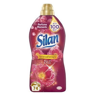 Silan Aromatherapy 1.85 L Rose oil & Peony 74 praní                             