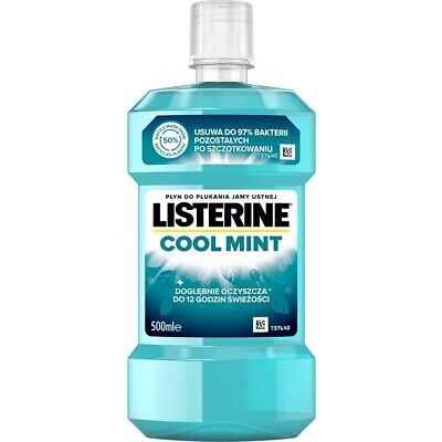 Listerine ústna voda Cool Mint - 500ml                                          