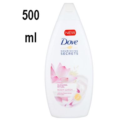 dove sprchový gél lotosový kvet a ryžová voda 500ml                             