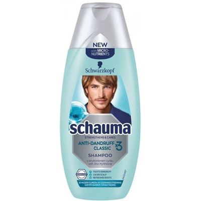 Schauma X3 Classic šampón proti lupinám 400 ml                                  