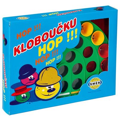 Klobúčik hop!!! Spoločenská hra                                                 